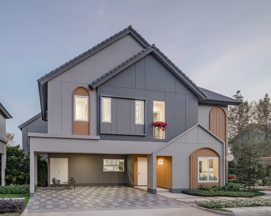 รับสร้างบ้าน แบบบ้าน Barn House - BH-ANR5-238