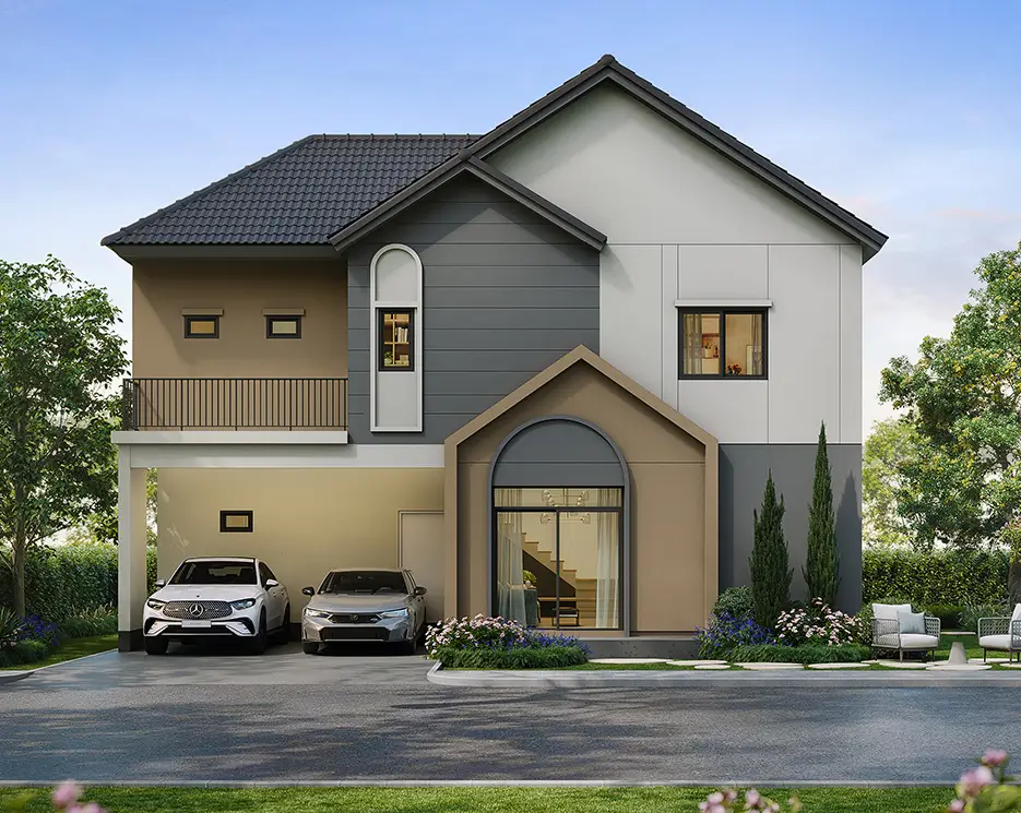 รับสร้างบ้าน แบบบ้าน Barn House - BH-ANRC-186