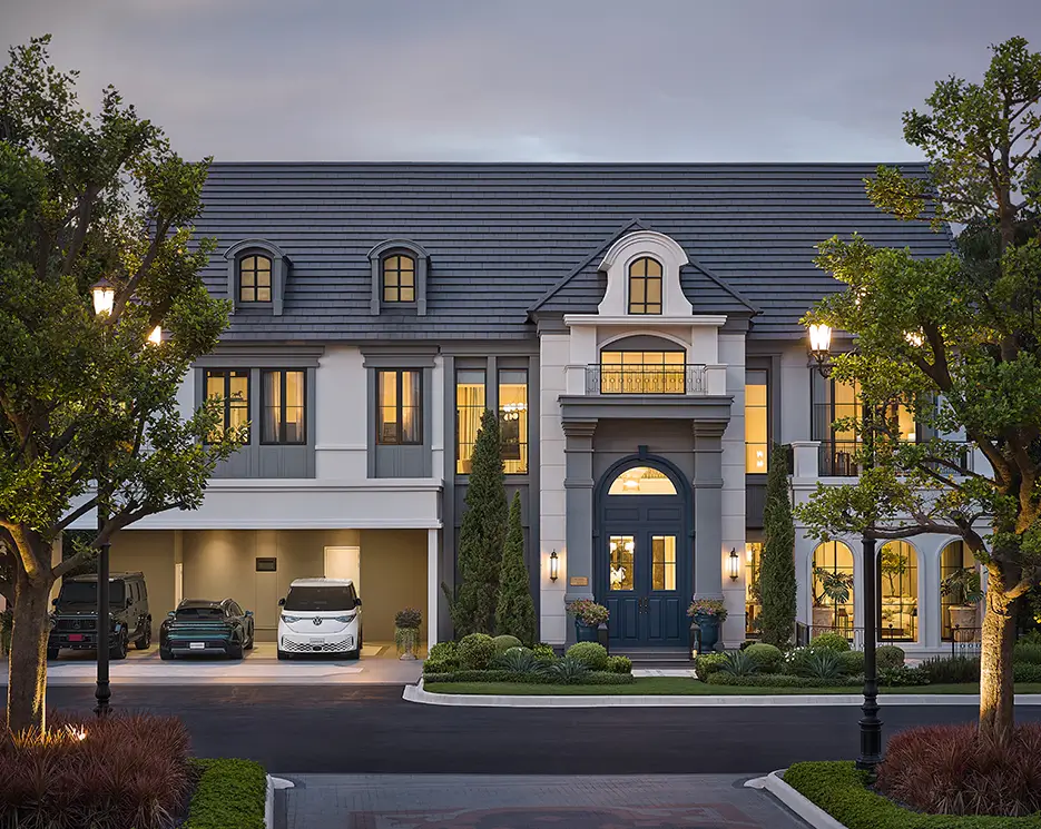 รับสร้างบ้าน แบบบ้าน Modern French Renaissance - MFR-NVKT-543