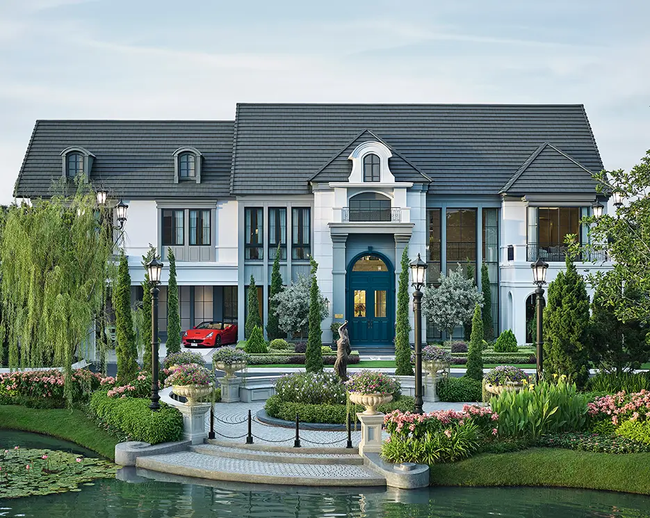 รับสร้างบ้าน แบบบ้าน Modern French Renaissance - MFR-NVKT-678