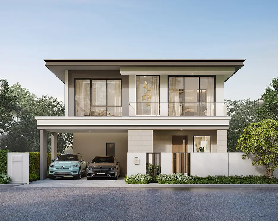รับสร้างบ้าน แบบบ้าน The Real Modern - RMD-SGD-216