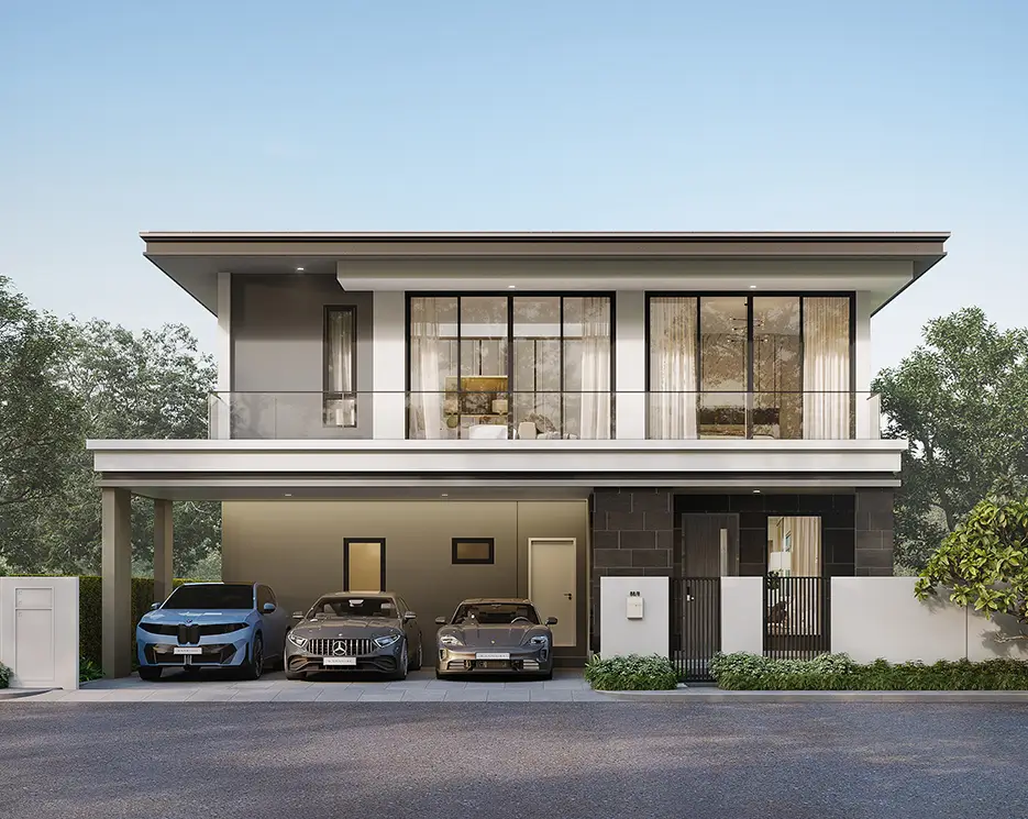 รับสร้างบ้าน แบบบ้าน The Real Modern - RMD-SGD-262