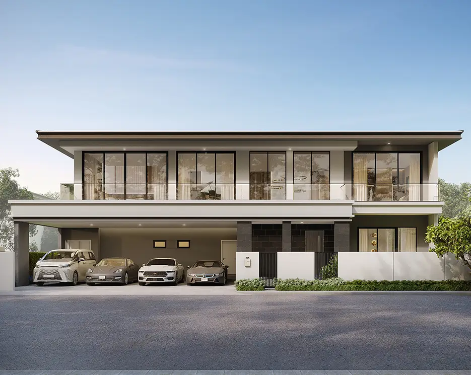 รับสร้างบ้าน แบบบ้าน The Real Modern - RMD-SGD-430